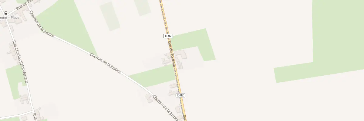 Plan du 2280 Rue Georges Lannoy à Vieux-Condé