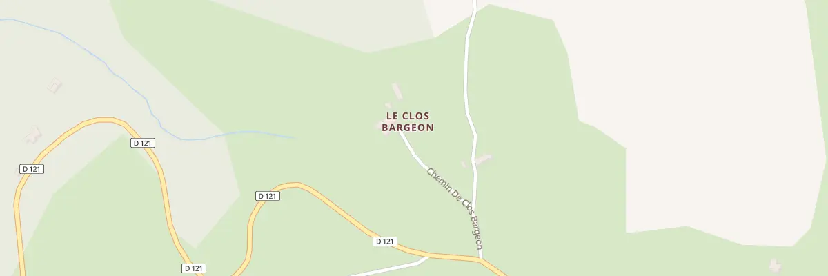 Plan du 5244 Clos Bargeon à La Chapelle