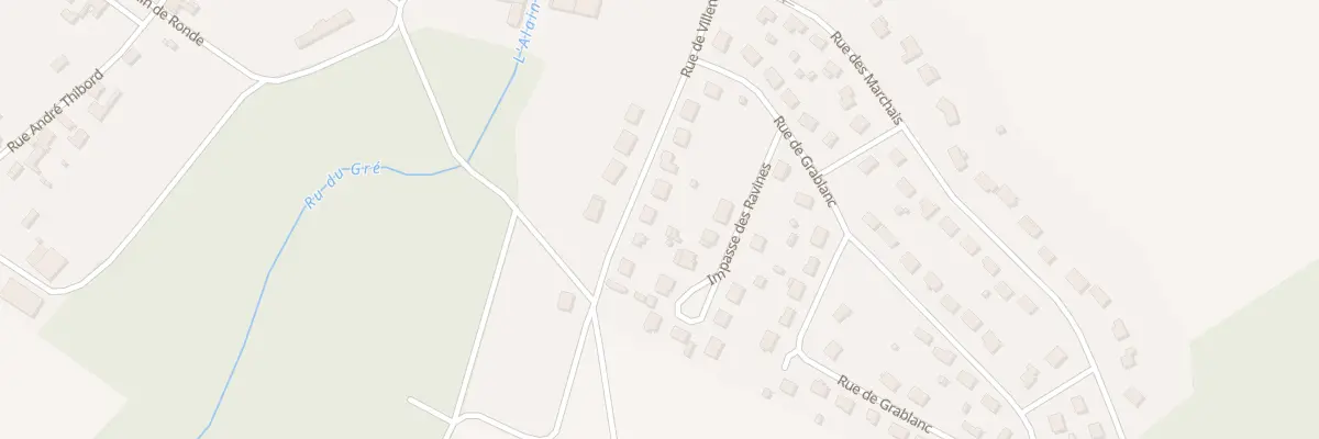 Plan du 9 Rue de Villeneuve à Courgenay