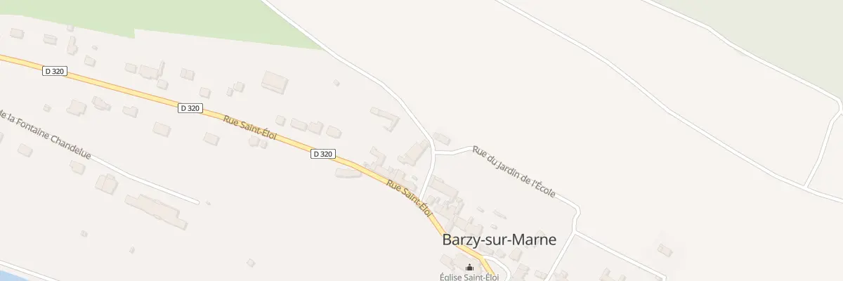 Plan du 5 Rue du Chatelet à Barzy-sur-Marne