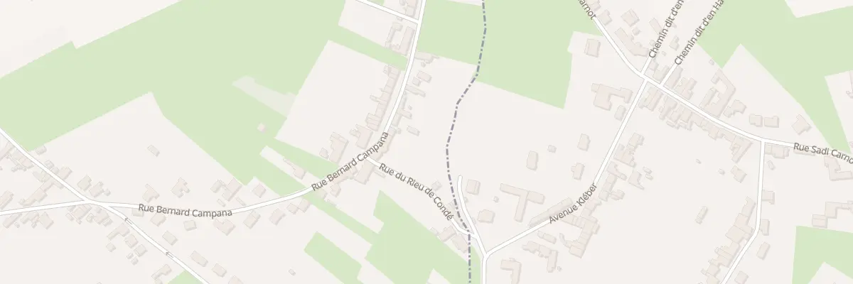 Plan du 36 Rue Bernard Campana à Hergnies