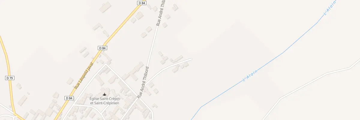 Plan du 6 Rue La Metairie A la Pigeonne à Courgenay