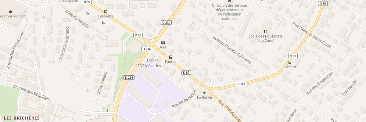 Plan du 60 Av de Saint-Georges à Auxerre