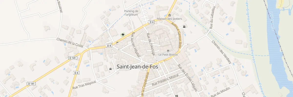 Plan du 7 Imp du Presbytère à Saint-Jean-de-Fos