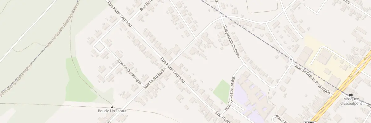 Plan du 451B Rue Ledru Rollin à Bruay-sur-l’Escaut