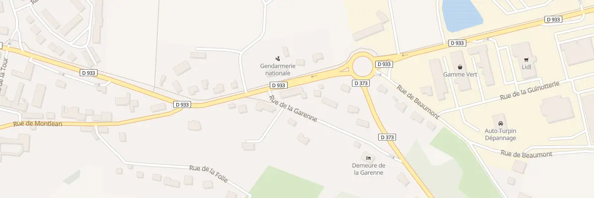 Plan du 2 Rue de la Garenne à Montmirail