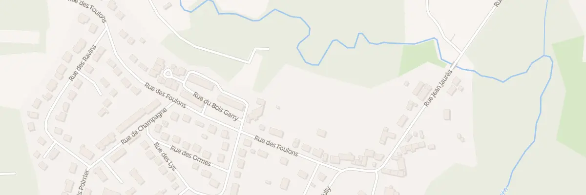 Plan du 10 Rue des Foulons à Esternay