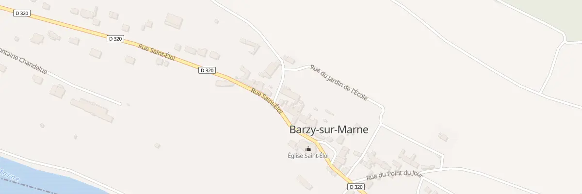 Plan du 4 Rue du Chatelet à Barzy-sur-Marne