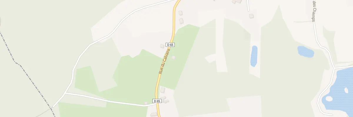 Plan du 4I Rue du Calvaire à Vaucelles-et-Beffecourt