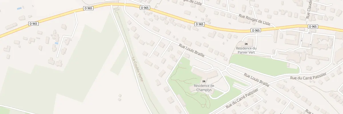 Plan du 57 Rue Louis Braille à Auxerre