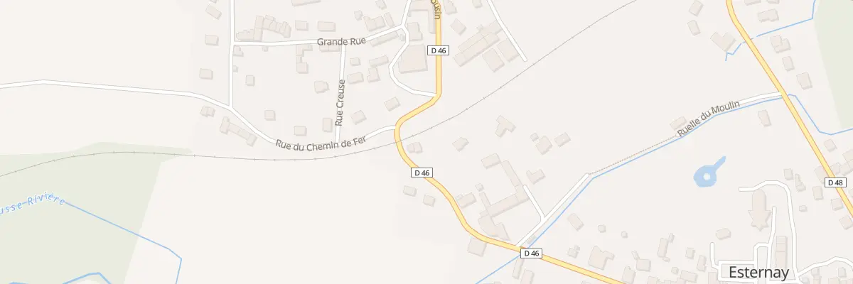 Plan du 46 Rue Pasteur à Esternay