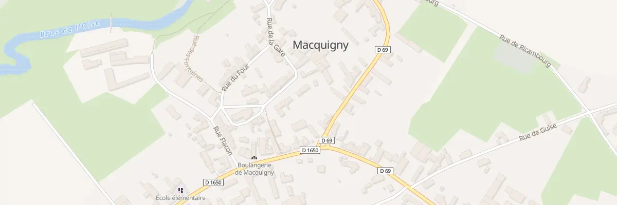 Plan du 15 Rue de l’Eglise à Macquigny