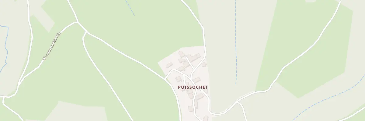Plan du 5256 Puissochet à Domaize