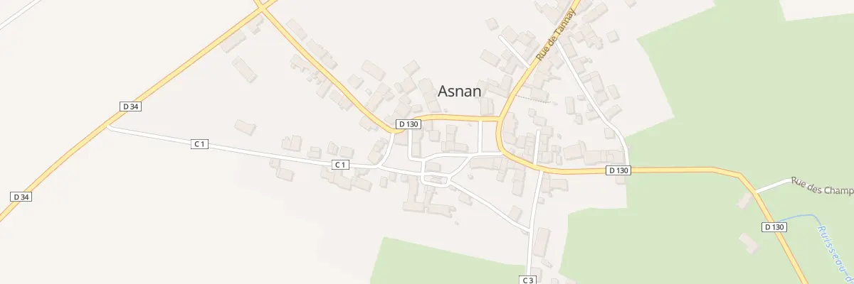 Plan du 6 Rue de l’Abreuvoir à Asnan