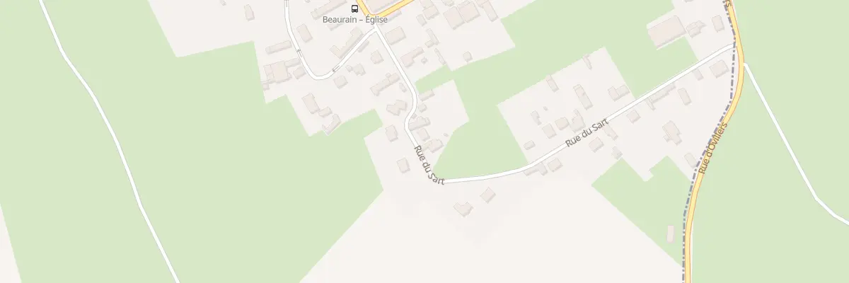 Plan du 7B Rue du Sart à Beaurain