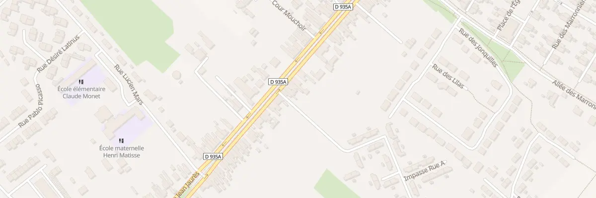 Plan du 699 Rue Jean Jaurès à Bruay-sur-l’Escaut