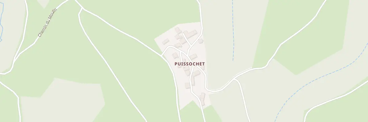 Plan du 5080A Puissochet à Domaize