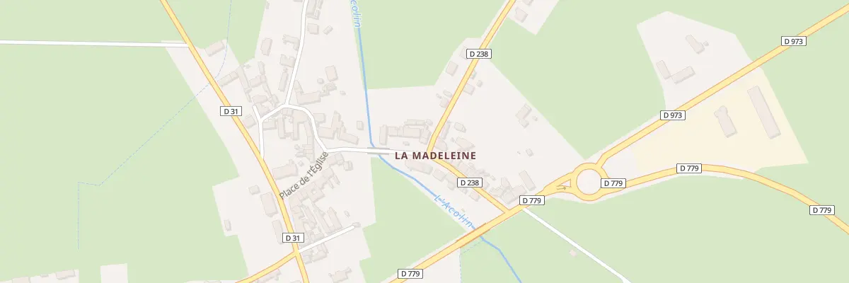 Plan du 18 La Madeleine à Chevagnes