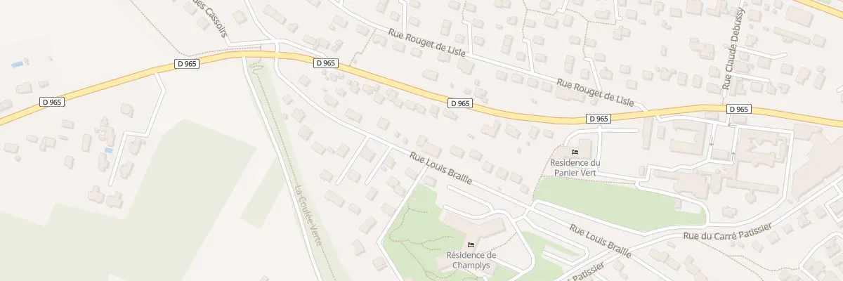Plan du 64 Rue Louis Braille à Auxerre