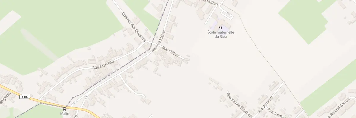 Plan du 470 Av Kleber à Vieux-Condé