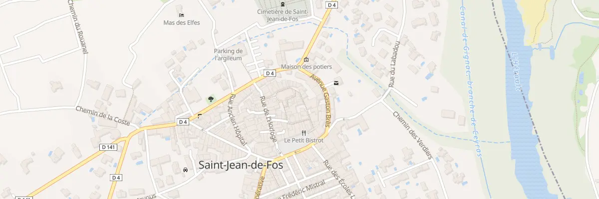 Plan du 9 Rue Ancienne Ville à Saint-Jean-de-Fos