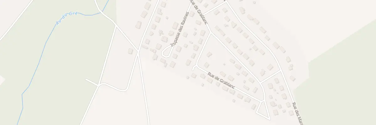 Plan du 63 Rue de Grablanc à Courgenay