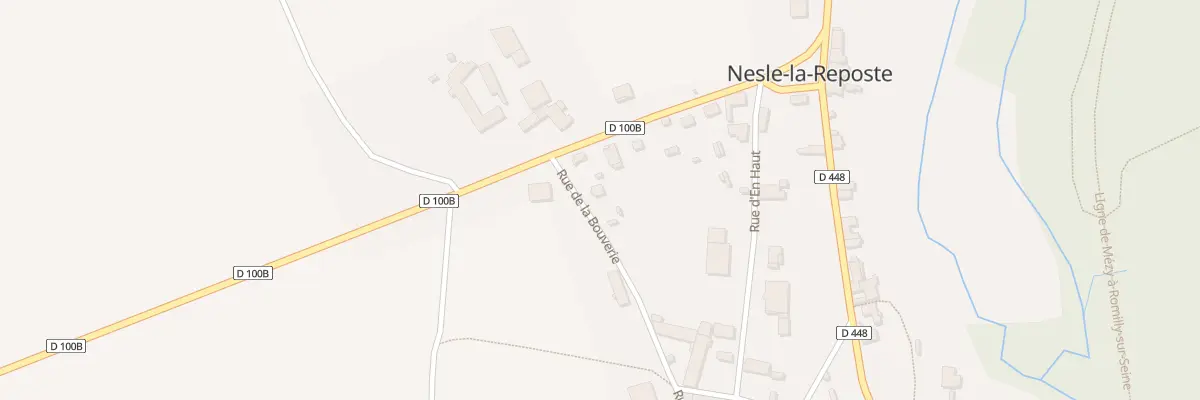 Plan du 4 Rue de la Bouverie à Nesle-la-Reposte