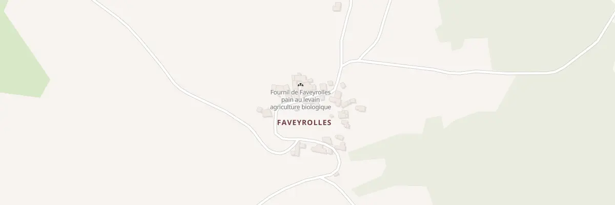 Plan du 5093 Faveyrolles à Chassagnes