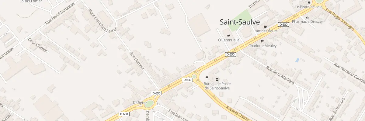 Plan du 134 Rue Jean Jaurès à Saint-Saulve