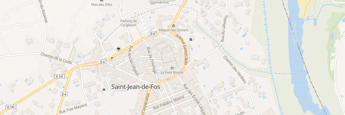 Plan du 5 Rue Ancienne Ville à Saint-Jean-de-Fos