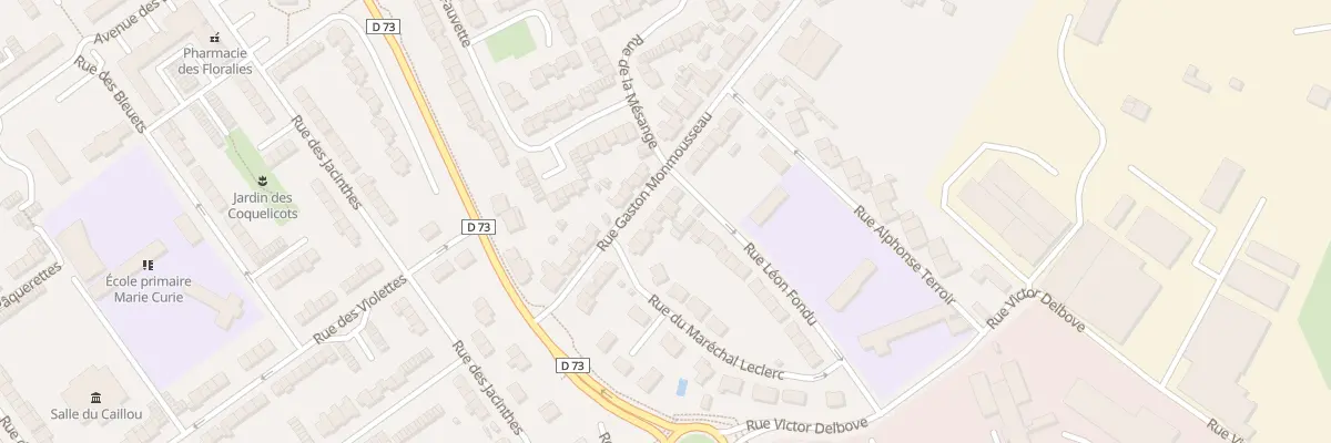 Plan du 16 Rue Gaston Monmousseau à Marly