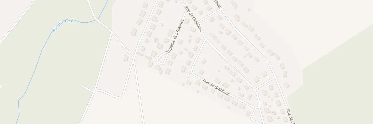 Plan du 65 Rue de Grablanc à Courgenay