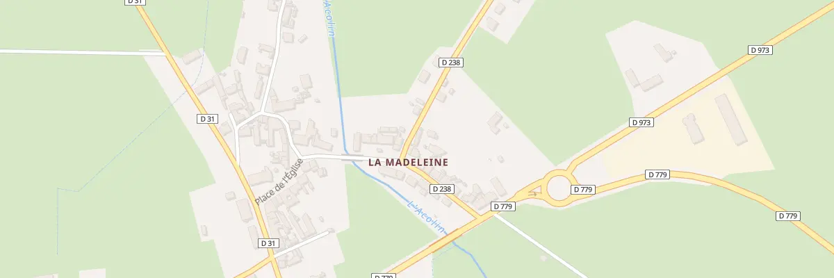 Plan du 2 Rte de Paray le Fresil à Chevagnes