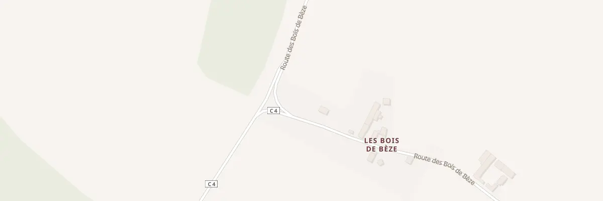 Plan du 5 Rte des Bois de Bèze à Lucy-sur-Yonne