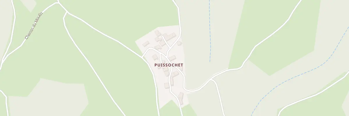 Plan du 5080 Puissochet à Domaize