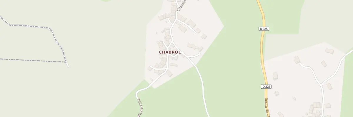 Plan du 5319 Chabrol à Saint-Rémy-sur-Durolle