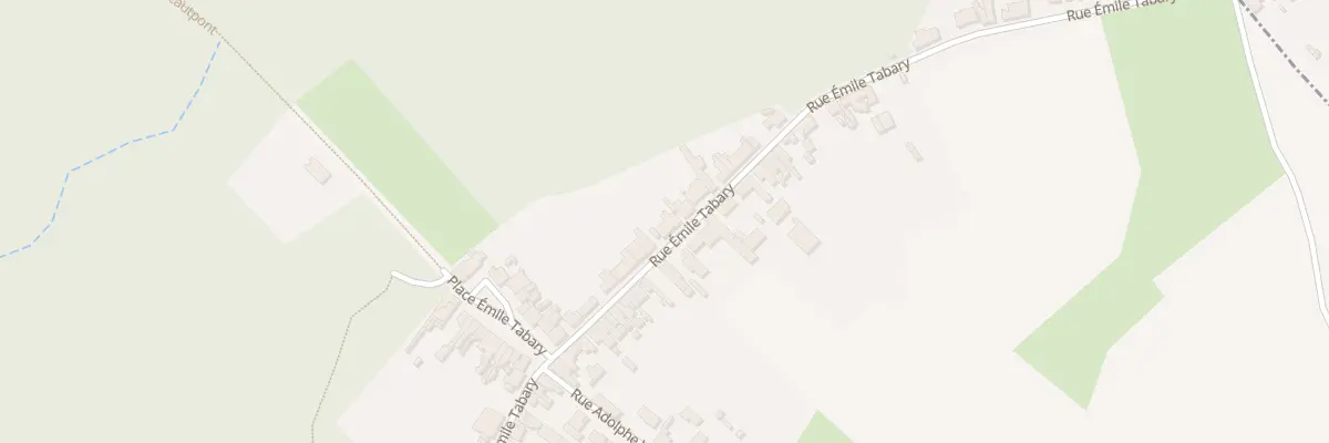 Plan du 16 Rue Emile Tabary à Escautpont