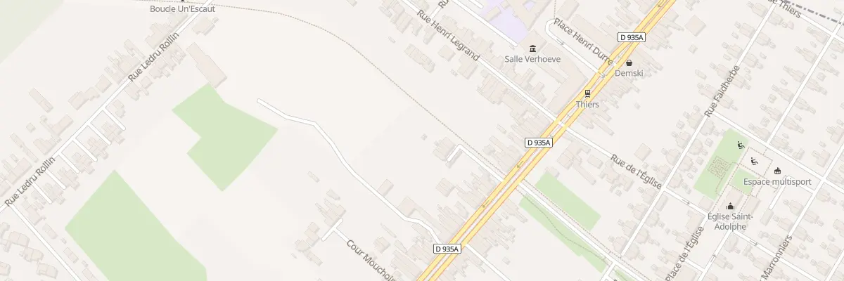 Plan du 3 Rue J Jaures Cr l’Ouvroir à Bruay-sur-l’Escaut