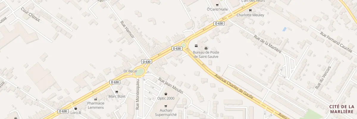 Plan du 143 Rue Jean Jaurès à Saint-Saulve