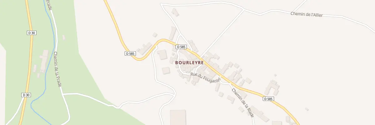 Plan du 3 Rue du Fouganier à Chanteuges