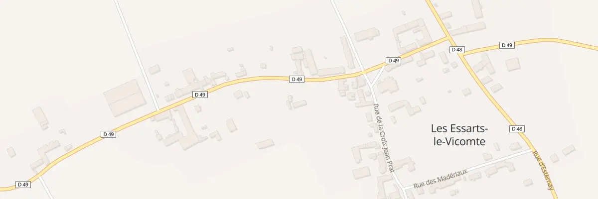 Plan du 15 Rue de Bouchy aux Essarts-le-Vicomte