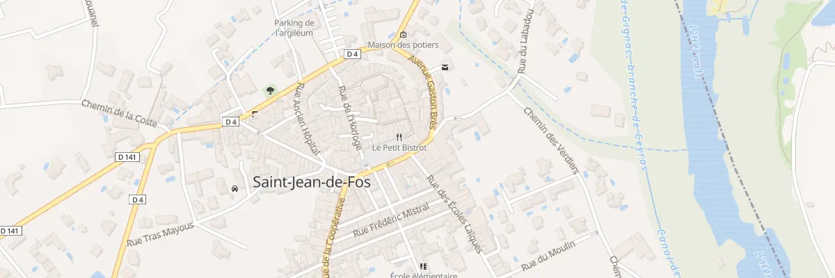 Plan du 2 Rue Ancienne Ville à Saint-Jean-de-Fos
