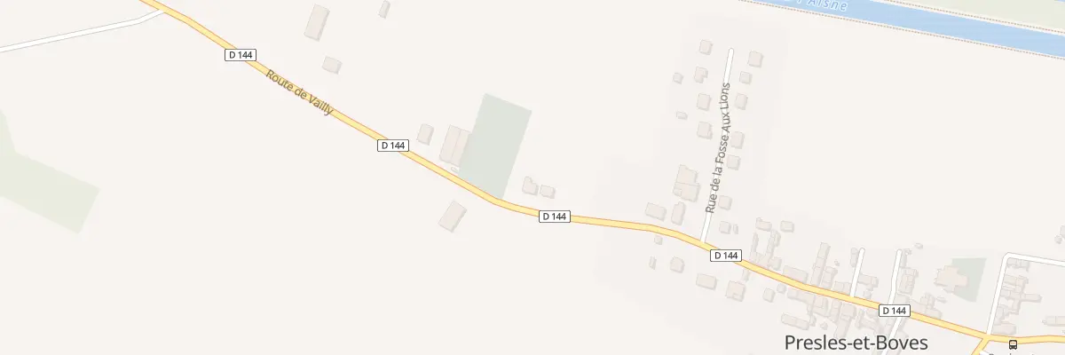 Plan du 28 Rue Jeanne de Chastel à Presles-et-Boves
