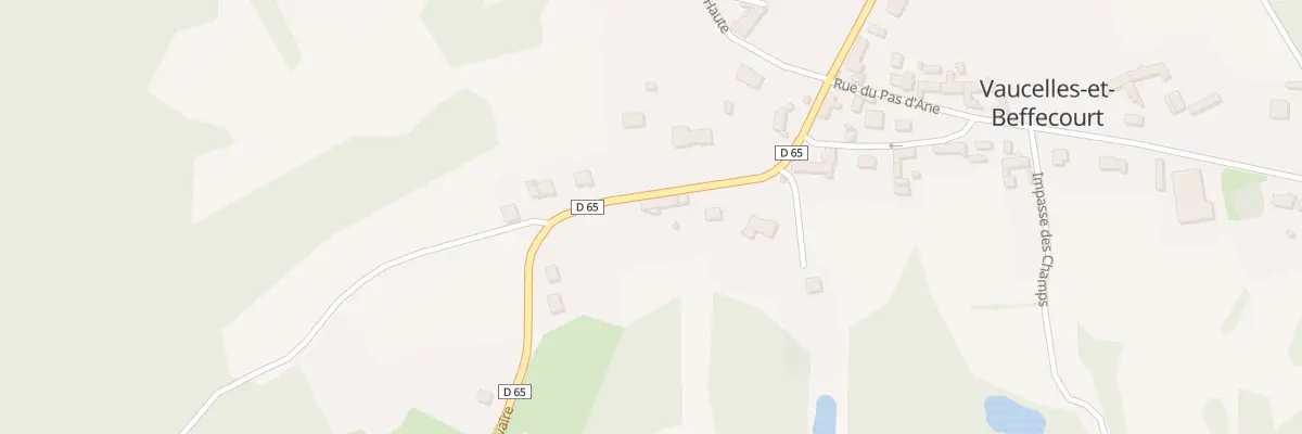 Plan du 4 Rue du Calvaire à Vaucelles-et-Beffecourt