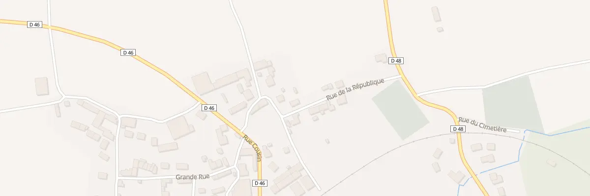 Plan du 3 Rue de la République à Esternay