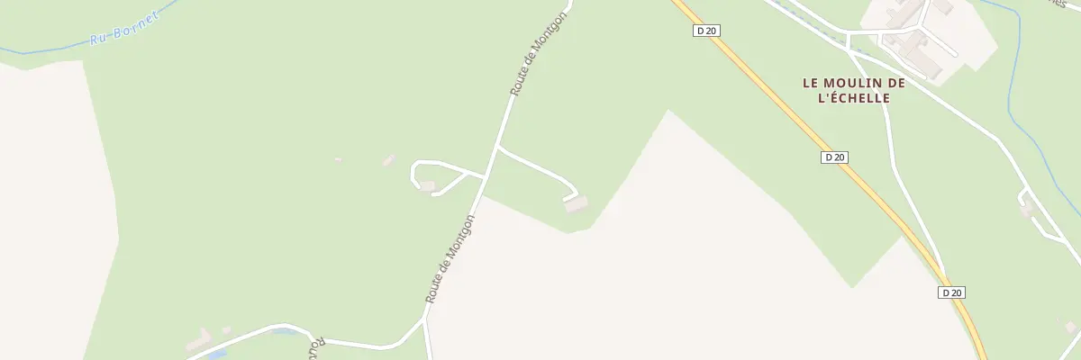 Plan du 4 Rte de Montgon à Pargny-la-Dhuys