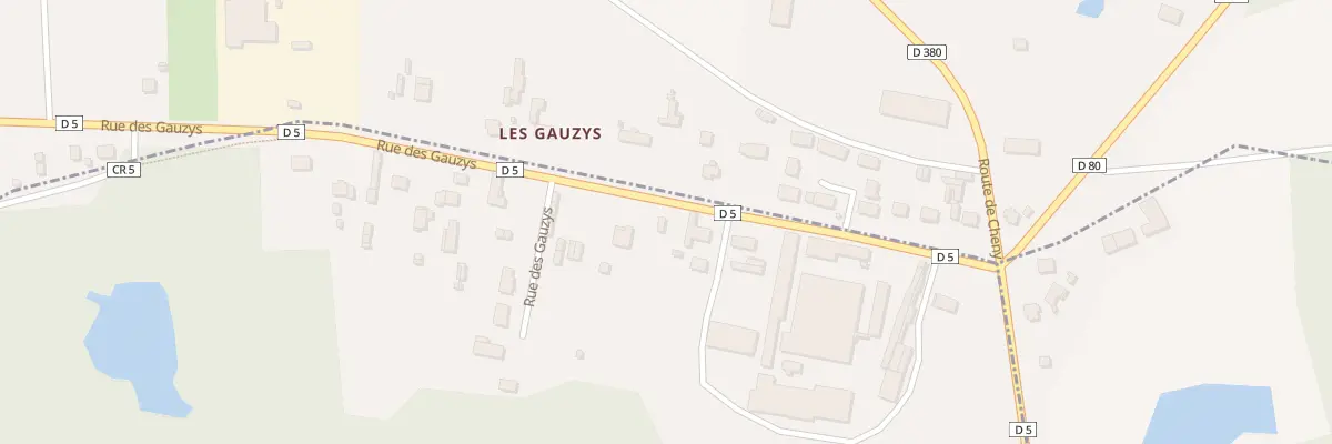Plan du 28 Rue de Gauzys à Bonnard