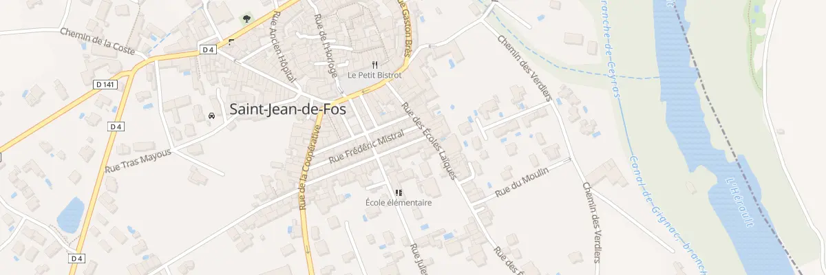 Plan du 27 Rue Victor Hugo à Saint-Jean-de-Fos