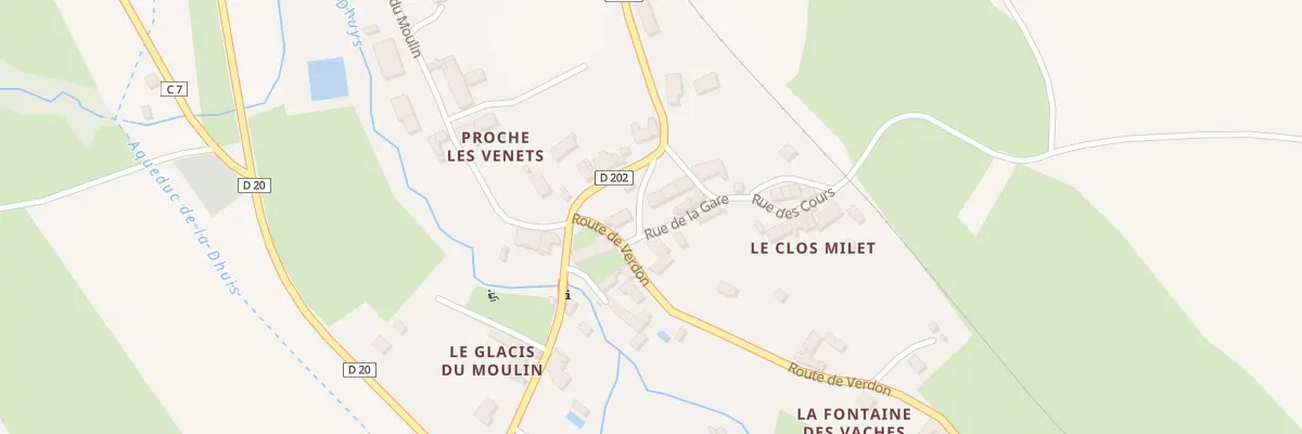 Plan du 2 Rue de la Gare à Pargny-la-Dhuys