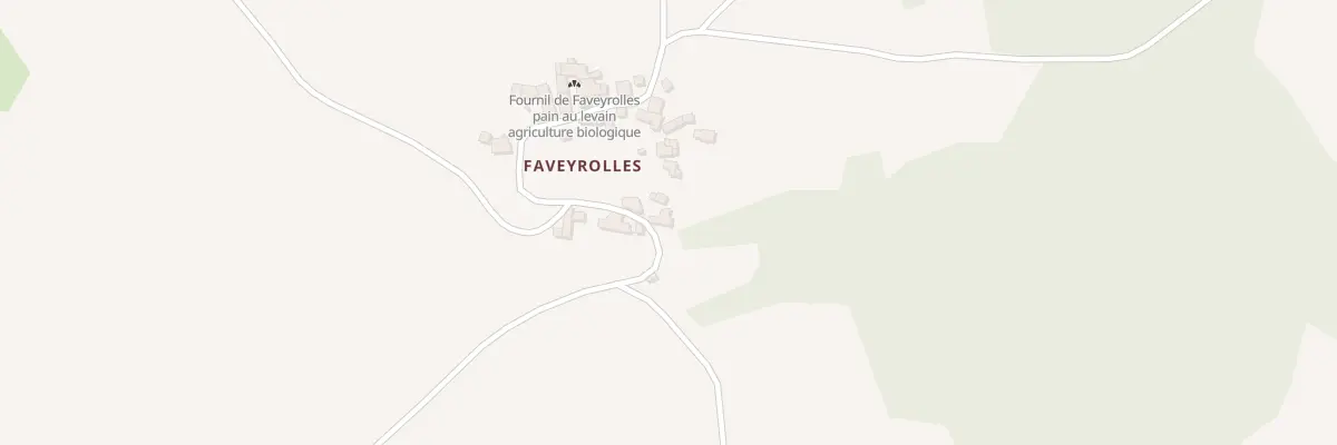 Plan du 5096 Faveyrolles à Chassagnes